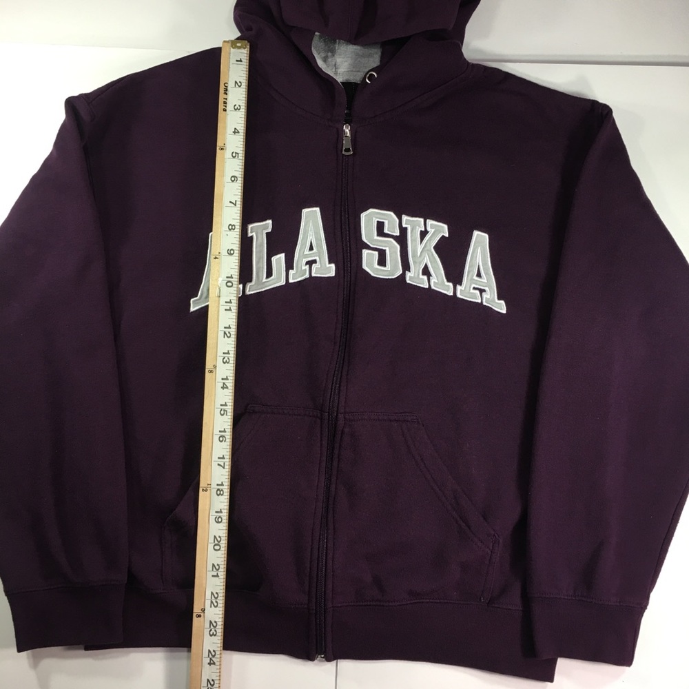 Alaska Full Zip Hoodie Sweatshirt - Picture 2 of 5